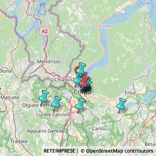 Mappa Via Cinque Giornate, 22012 Cernobbio CO, Italia (4.84286)