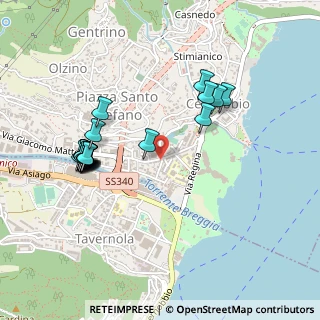 Mappa Via Cinque Giornate, 22012 Cernobbio CO, Italia (0.4845)