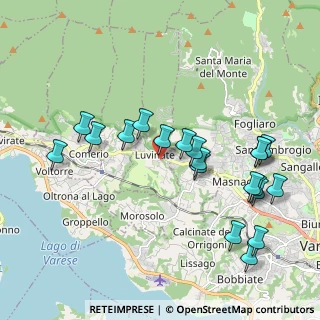 Mappa 21020 Luvinate VA, Italia (2.0975)