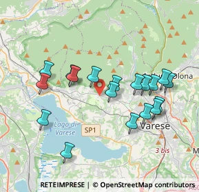 Mappa 21020 Luvinate VA, Italia (3.58167)