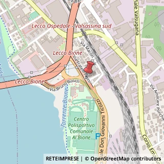 Mappa Via Figini Fratelli, 57, 23900 Lecco LC, Italia, 23900 Lecco, Lecco (Lombardia)