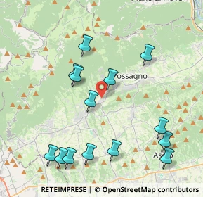 Mappa Via Montegrappa, 31017 Pieve del Grappa TV, Italia (4.43643)