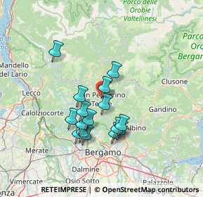 Mappa Portici Colleoni, 24016 San Pellegrino Terme BG, Italia (11.56438)