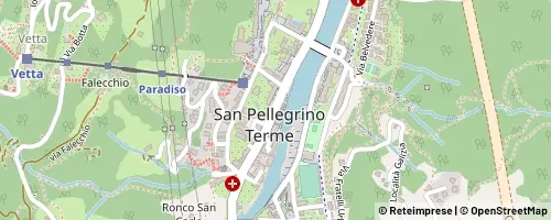 Mappa San Pellegrino Terme