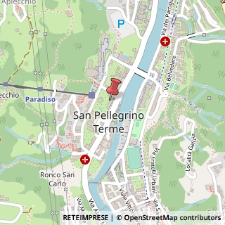 Mappa Viale Papa Giovanni XXIII, 35, 24016 San Pellegrino Terme, Bergamo (Lombardia)