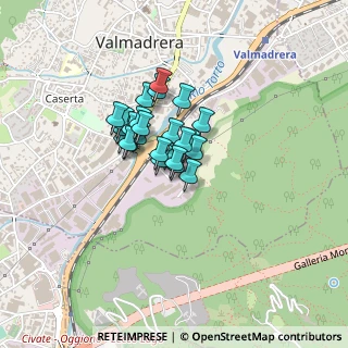 Mappa Via Leonardo Vassena, 23868 Valmadrera LC, Italia (0.22963)
