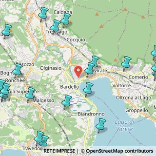 Mappa Viale Ticino 82 c, 21026 Gavirate VA, Italia (3.239)