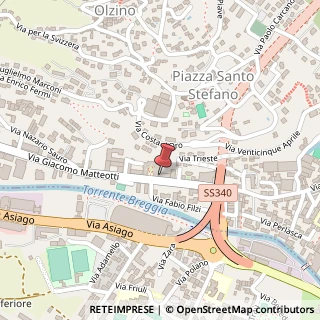 Mappa Viale Giacomo Matteotti, 14, 22012 Cernobbio, Como (Lombardia)