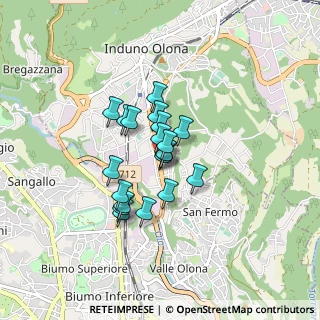 Mappa Via Jamoretti, 21056 Induno Olona VA, Italia (0.553)