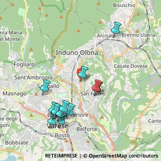 Mappa Via Jamoretti, 21056 Induno Olona VA, Italia (2.14071)
