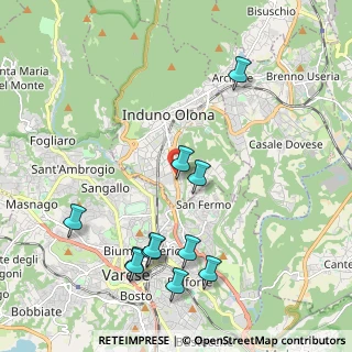 Mappa Via Jamoretti, 21056 Induno Olona VA, Italia (2.24818)