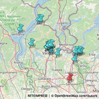 Mappa Via Campagna, 21056 Induno Olona VA, Italia (11.94235)