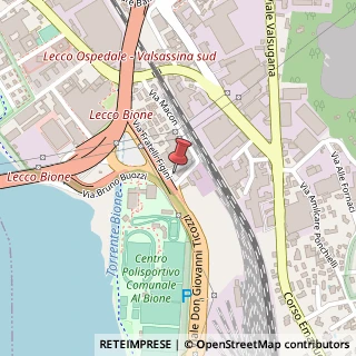 Mappa Via Fratelli Figini, 61, 23900 Lecco, Lecco (Lombardia)