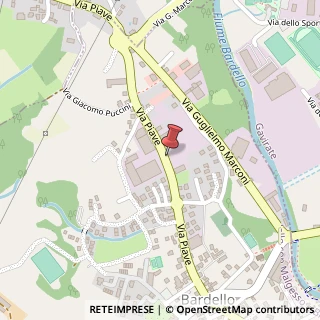 Mappa Via Piave, 38, 21020 Bardello, Varese (Lombardia)