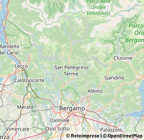 Mappa 24016 San Pellegrino Terme BG, Italia (13.0555)