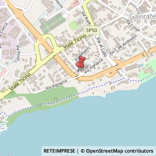 Mappa Via F.lli Bandiera, 18, 21026 Gavirate, Varese (Lombardia)