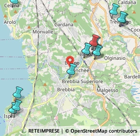 Mappa Via Sottocampagna, 21023 Besozzo VA, Italia (2.52286)