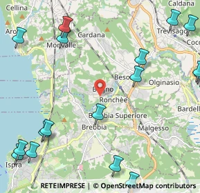 Mappa Via Sottocampagna, 21023 Besozzo VA, Italia (3.2575)