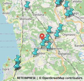 Mappa Via Sottocampagna, 21023 Besozzo VA, Italia (2.6215)