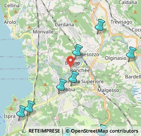 Mappa Via Sottocampagna, 21023 Besozzo VA, Italia (3.1975)