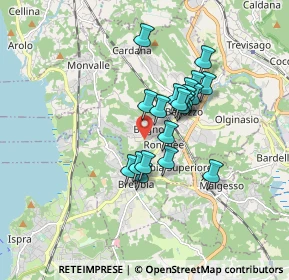 Mappa Via Sottocampagna, 21023 Besozzo VA, Italia (1.2745)