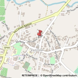 Mappa Via M. O. Cadorin, 50, 31028 Vazzola, Treviso (Veneto)
