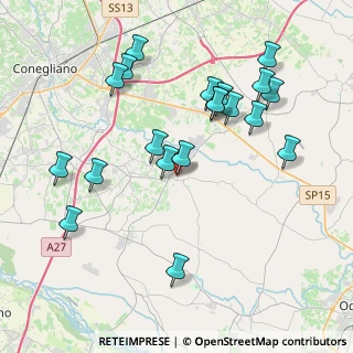 Mappa Via M.O. Cadorin, 31028 Vazzola TV, Italia (4.1095)