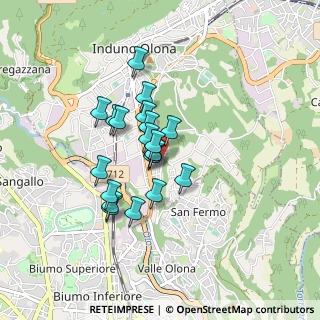 Mappa Via Arturo Ferrarin, 21056 Induno Olona VA, Italia (0.623)