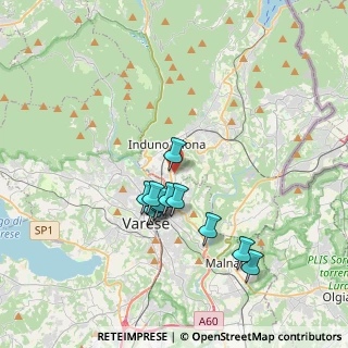 Mappa Via Arturo Ferrarin, 21056 Induno Olona VA, Italia (3.04909)