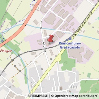 Mappa Via Dossi, 22, 25050 Pian Camuno, Brescia (Lombardia)