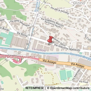 Mappa Viale Giacomo Matteotti, 39, 22012 Cernobbio, Como (Lombardia)