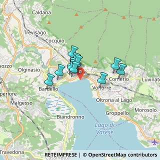 Mappa Via Lungolago Isola Vergina, 21026 Gavirate VA, Italia (1.075)