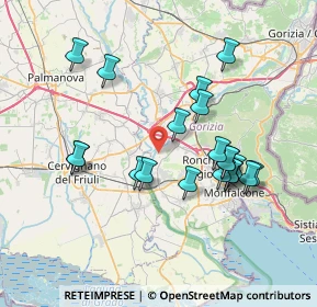 Mappa Via G. Marconi, 34070 San Pier d'Isonzo GO, Italia (6.985)