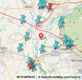 Mappa Via G. Marconi, 34070 San Pier d'Isonzo GO, Italia (4.7775)