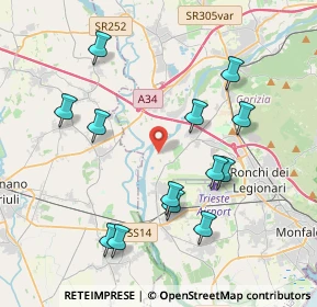 Mappa Via G. Marconi, 34070 San Pier d'Isonzo GO, Italia (4.06308)