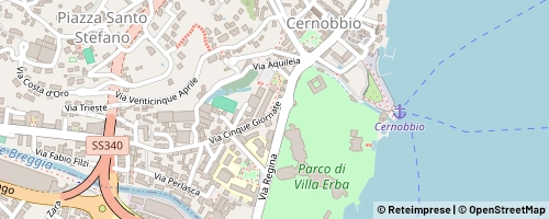 Mappa Cernobbio