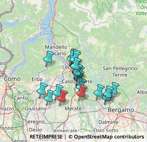Mappa Via alle Fornaci, 23900 Lecco LC, Italia (10.2215)