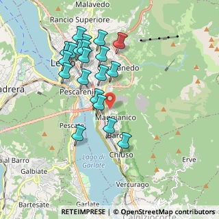 Mappa Via alle Fornaci, 23900 Lecco LC, Italia (1.8265)