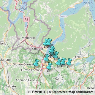 Mappa Largo Luchino Visconti, 22012 Cernobbio CO, Italia (5.63)