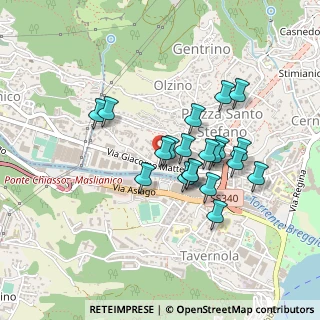 Mappa Viale Matteotti, 22012 Cernobbio CO, Italia (0.3615)