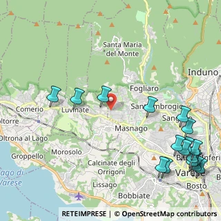 Mappa Via Romeo Lanfranconi, 21100 Varese VA, Italia (3.01235)