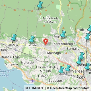 Mappa Via Romeo Lanfranconi, 21100 Varese VA, Italia (3.23727)