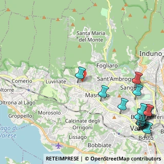 Mappa Via Romeo Lanfranconi, 21100 Varese VA, Italia (3.36263)