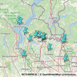 Mappa Via Romeo Lanfranconi, 21100 Varese VA, Italia (13.72)
