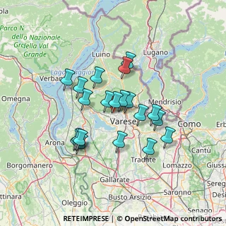 Mappa Via Romeo Lanfranconi, 21100 Varese VA, Italia (11.285)