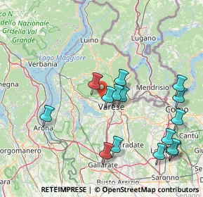 Mappa Via Romeo Lanfranconi, 21100 Varese VA, Italia (17.15267)