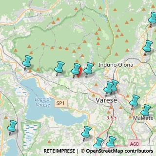 Mappa Via Romeo Lanfranconi, 21100 Varese VA, Italia (5.99929)