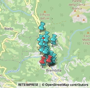 Mappa Via Casesopra, 24012 Val Brembilla BG, Italia (0.63077)