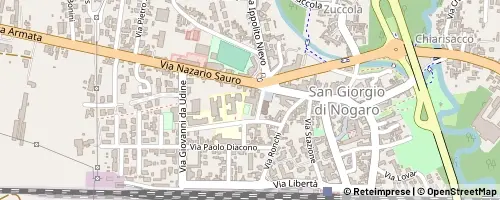 Mappa San Giorgio di Nogaro