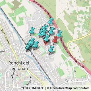 Mappa Via Brigata Modena, 34077 Ronchi dei Legionari GO, Italia (0.27154)